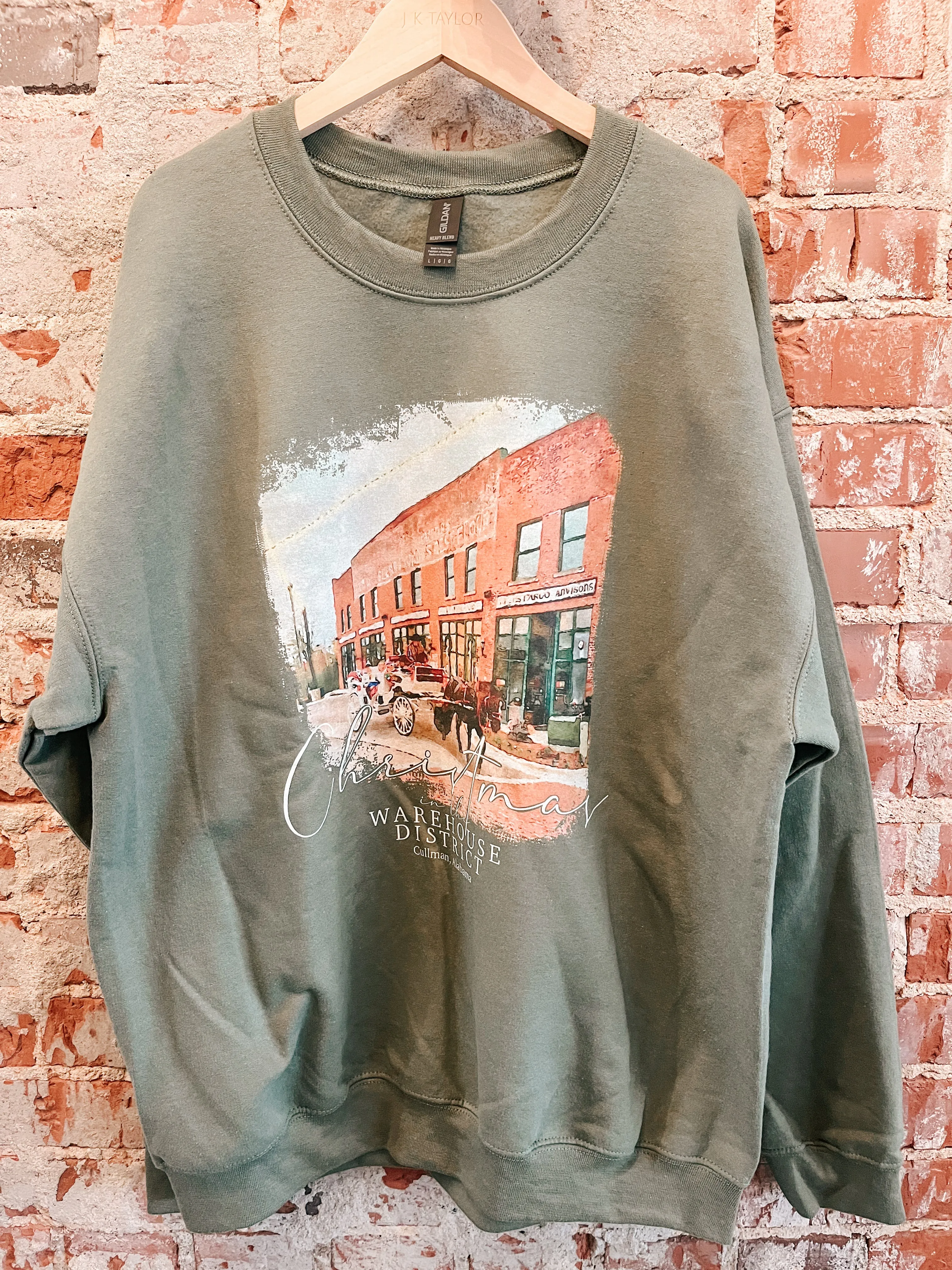 Christmas Warehouse District Sweatshirt
