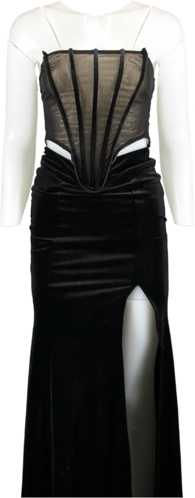 Fashion Nova Beige zip-up dress XS