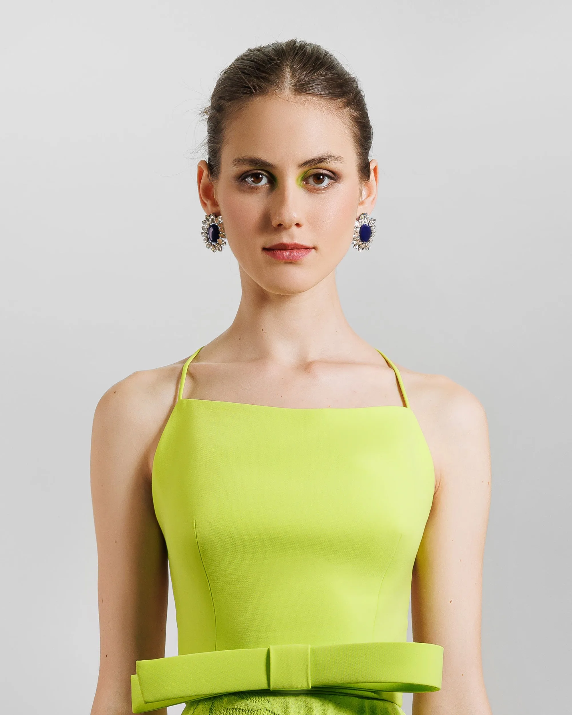 Flared Pant Crepe Set