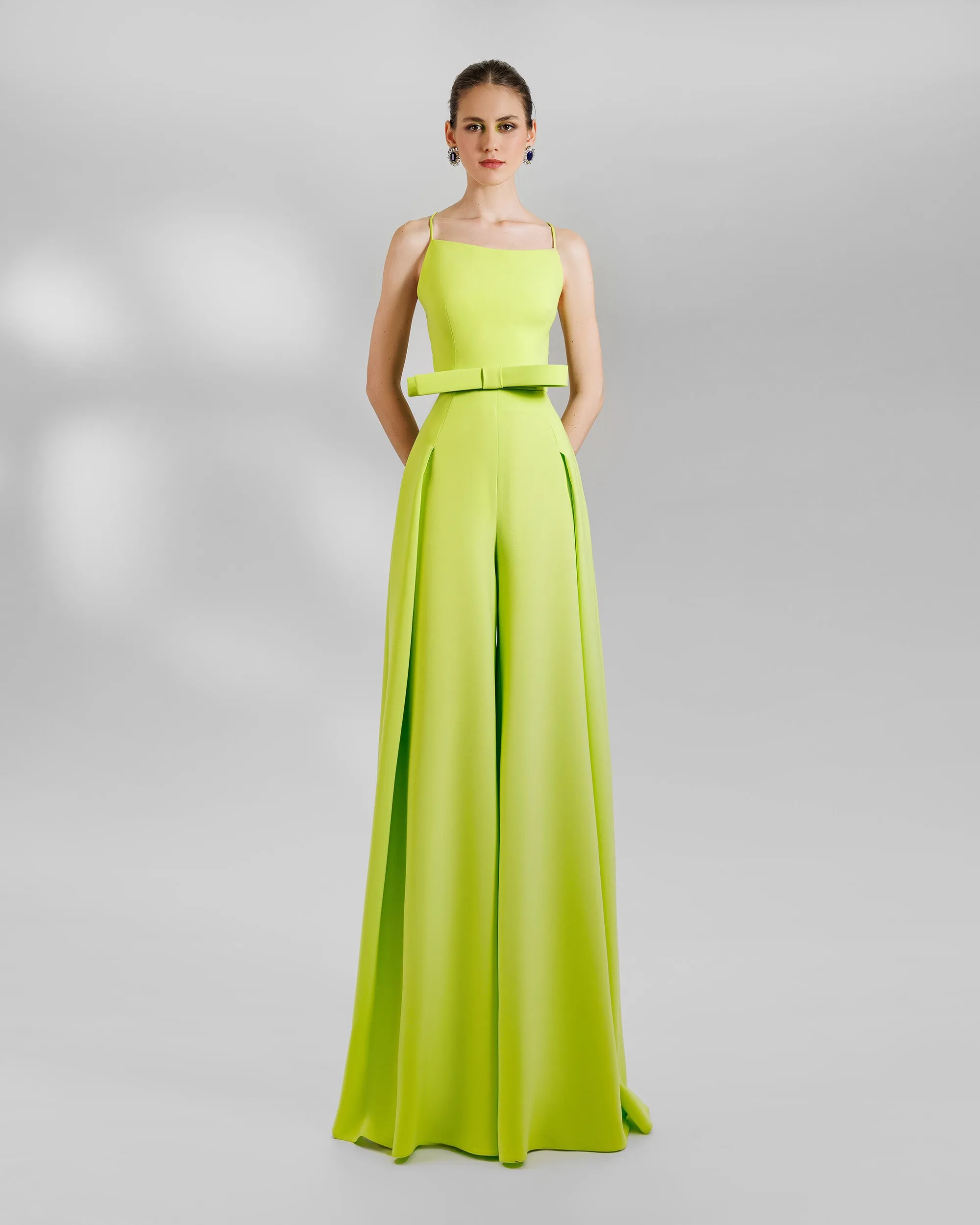 Flared Pant Crepe Set