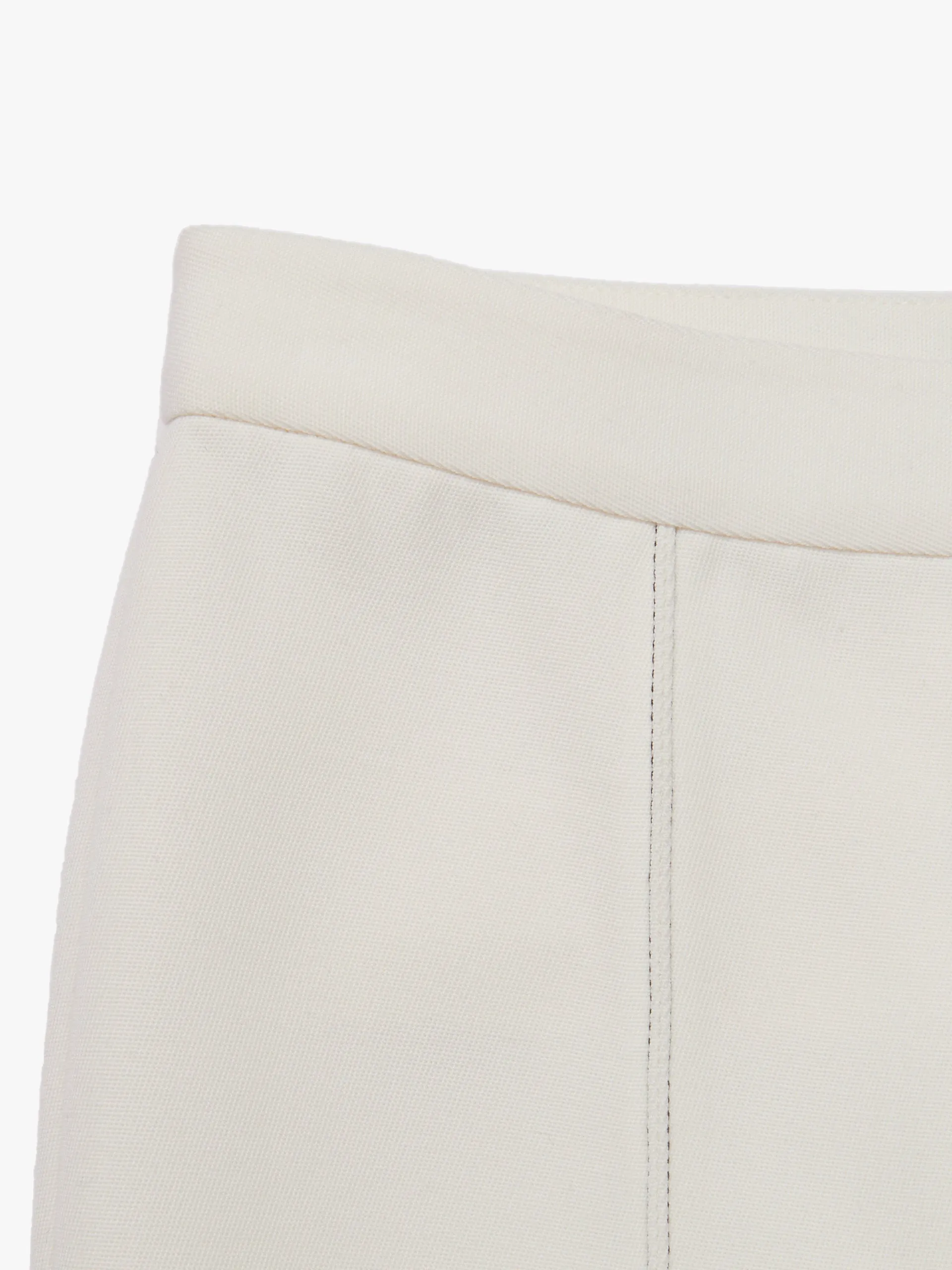 Front Slit Flared Pants