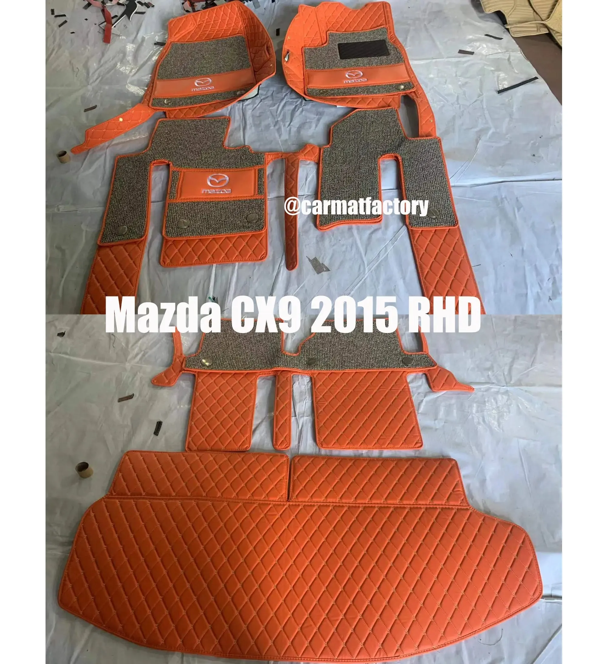 Full Set 5d Car Floor Mats Carpet Floor Foot Mats for All Car Models