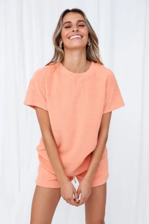 HELLO MOLLY Counting Sheep Tee Peach