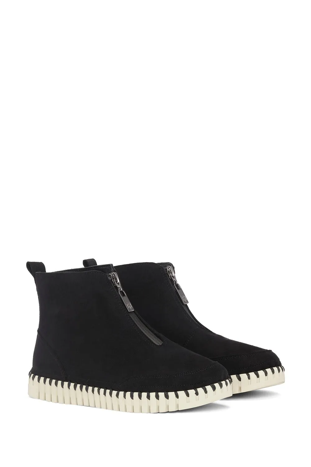 Ilse Jacobsen Zip Front Lined Boot Tulip6071