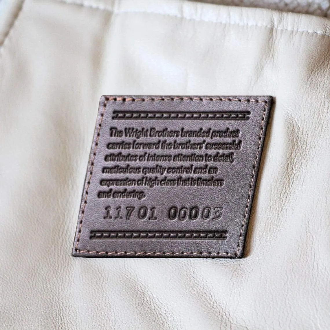 Leather flight jacket | full shearling