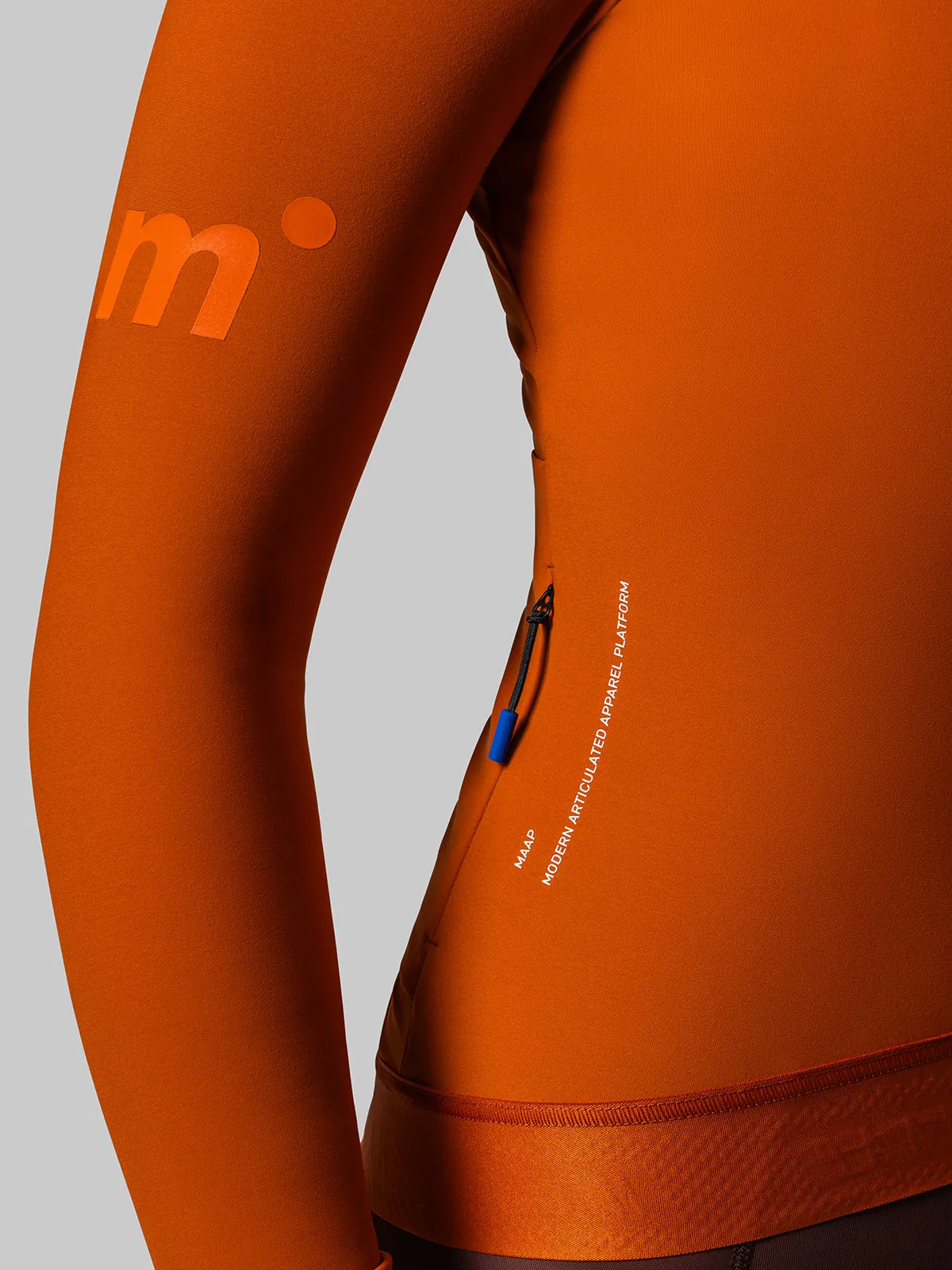MAAP Training Women's Thermal Longsleeve Jersey Rust