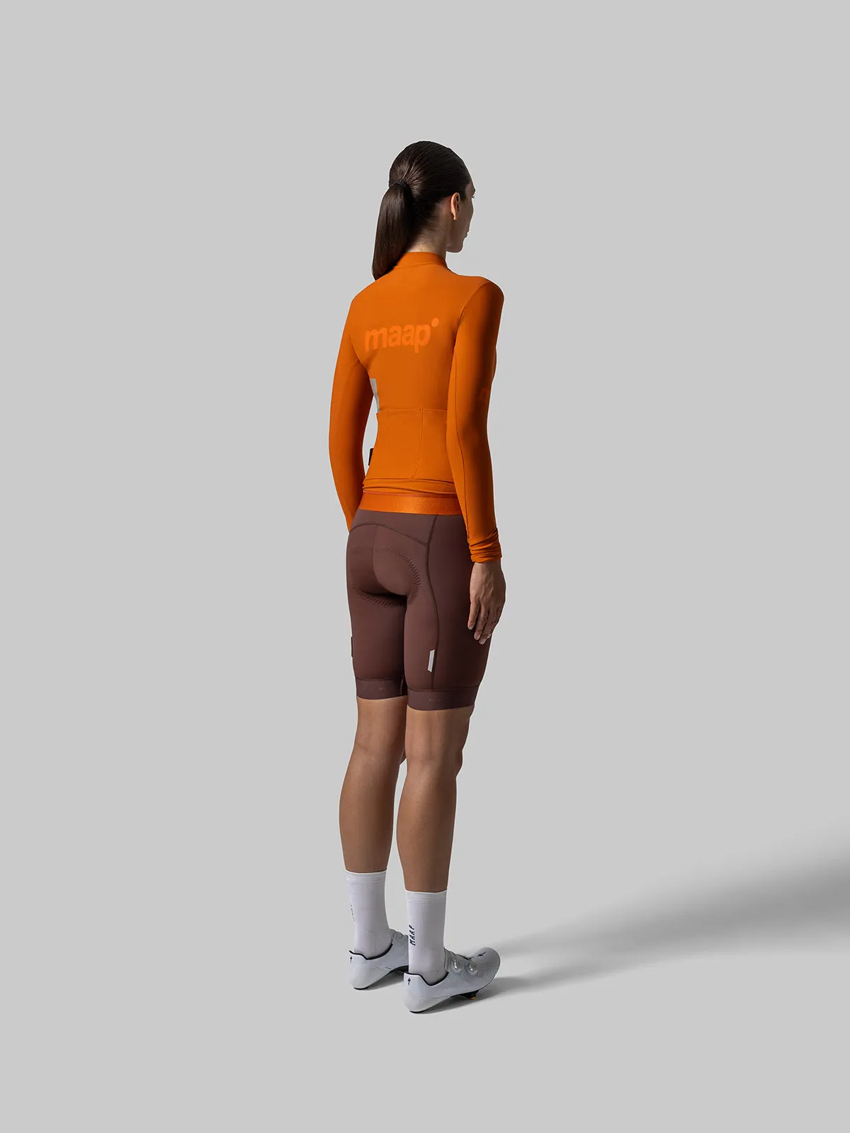 MAAP Training Women's Thermal Longsleeve Jersey Rust