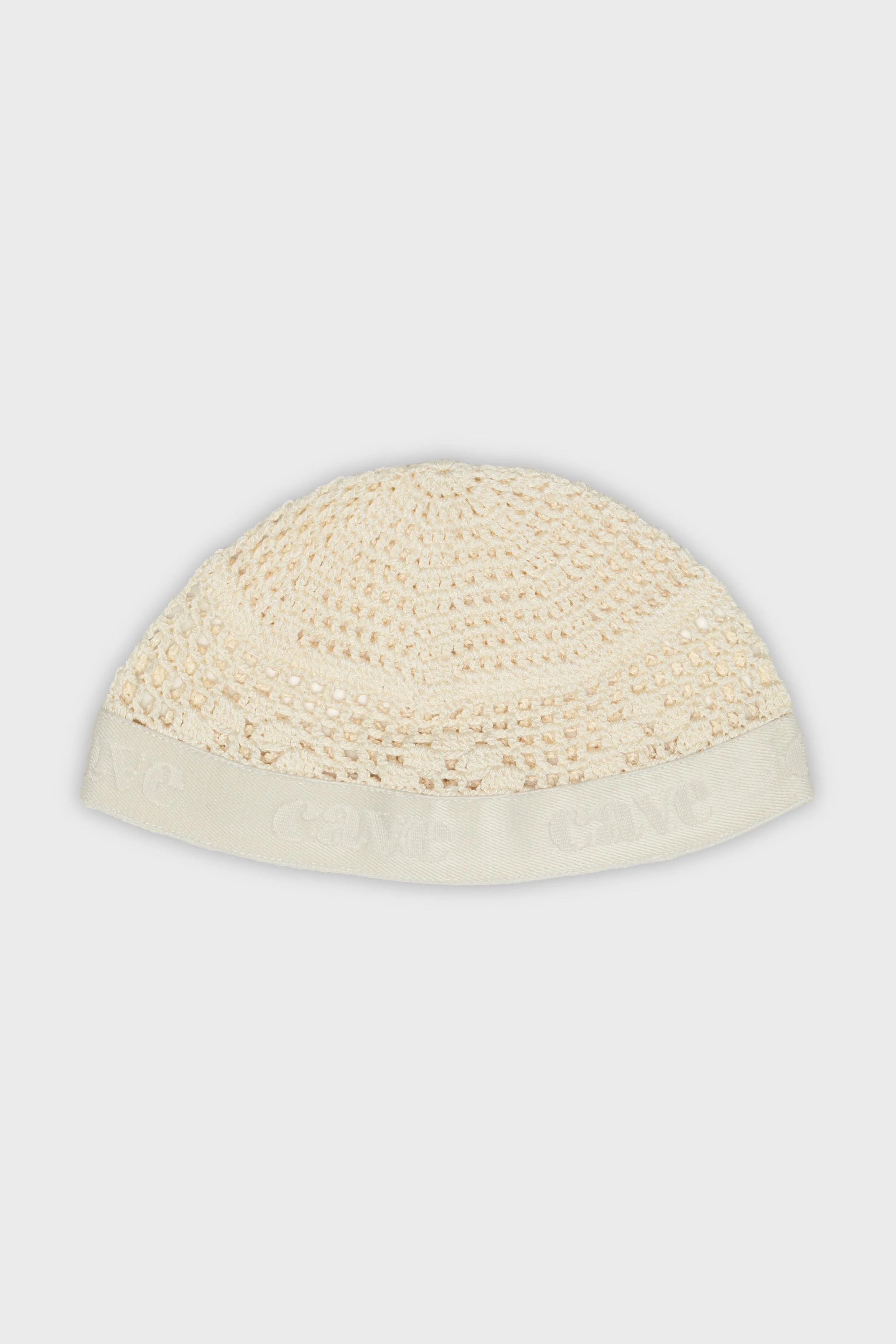 Pearled Ivory Cotton Kuwaiti Kufi
