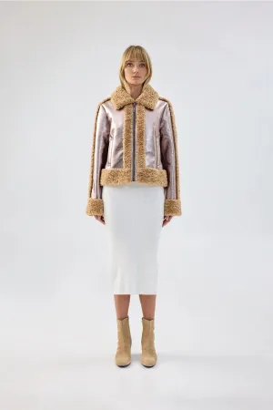 Pilot Aviator Metallic Jacket