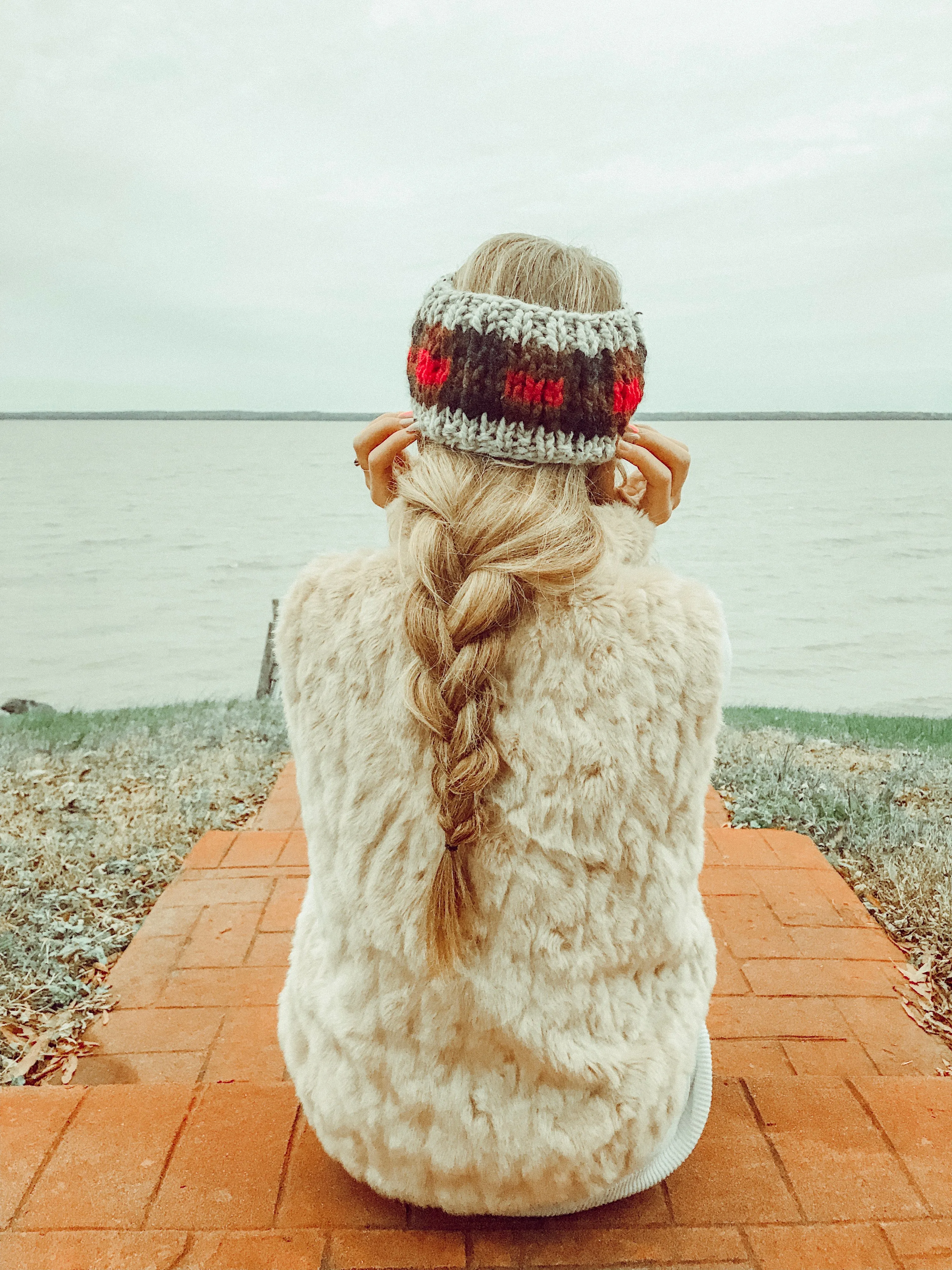 Red Buffalo Plaid Headband
