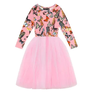 Rock Your Kid Butterflies Flounce Dress