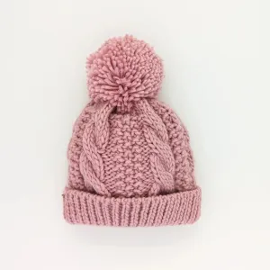 Rosie Pink Pom Pom Hat