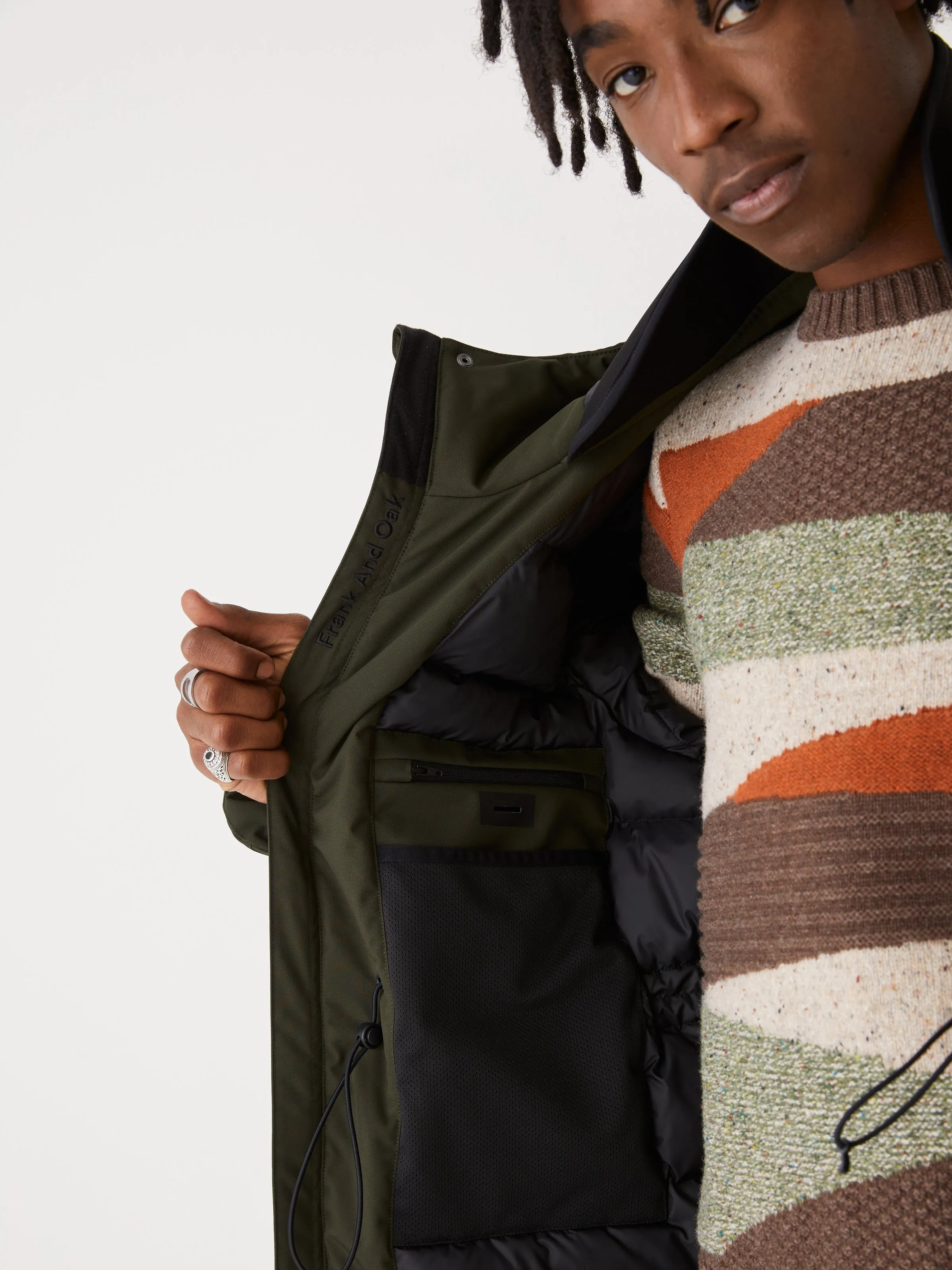 The Capital Parka in Rosin